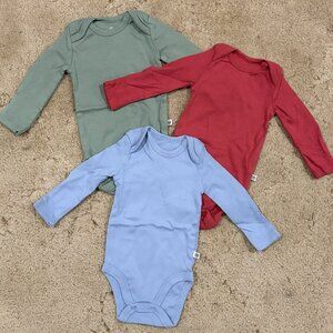 Set of 3 Baby Size 0-3 Months Honest Baby Onesies